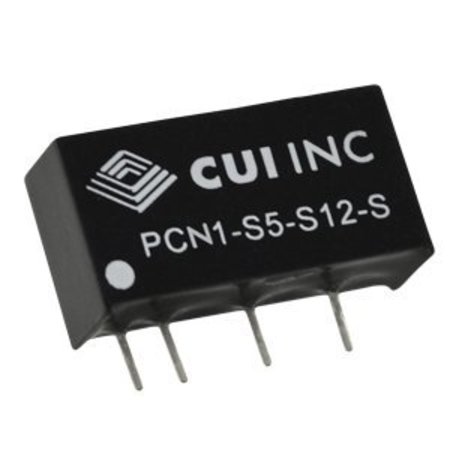 Cui Inc DC to DC Converter, 5V DC to 5/ -5V DC, 1VA, 0 Hz PCN1-S5-D5-S
